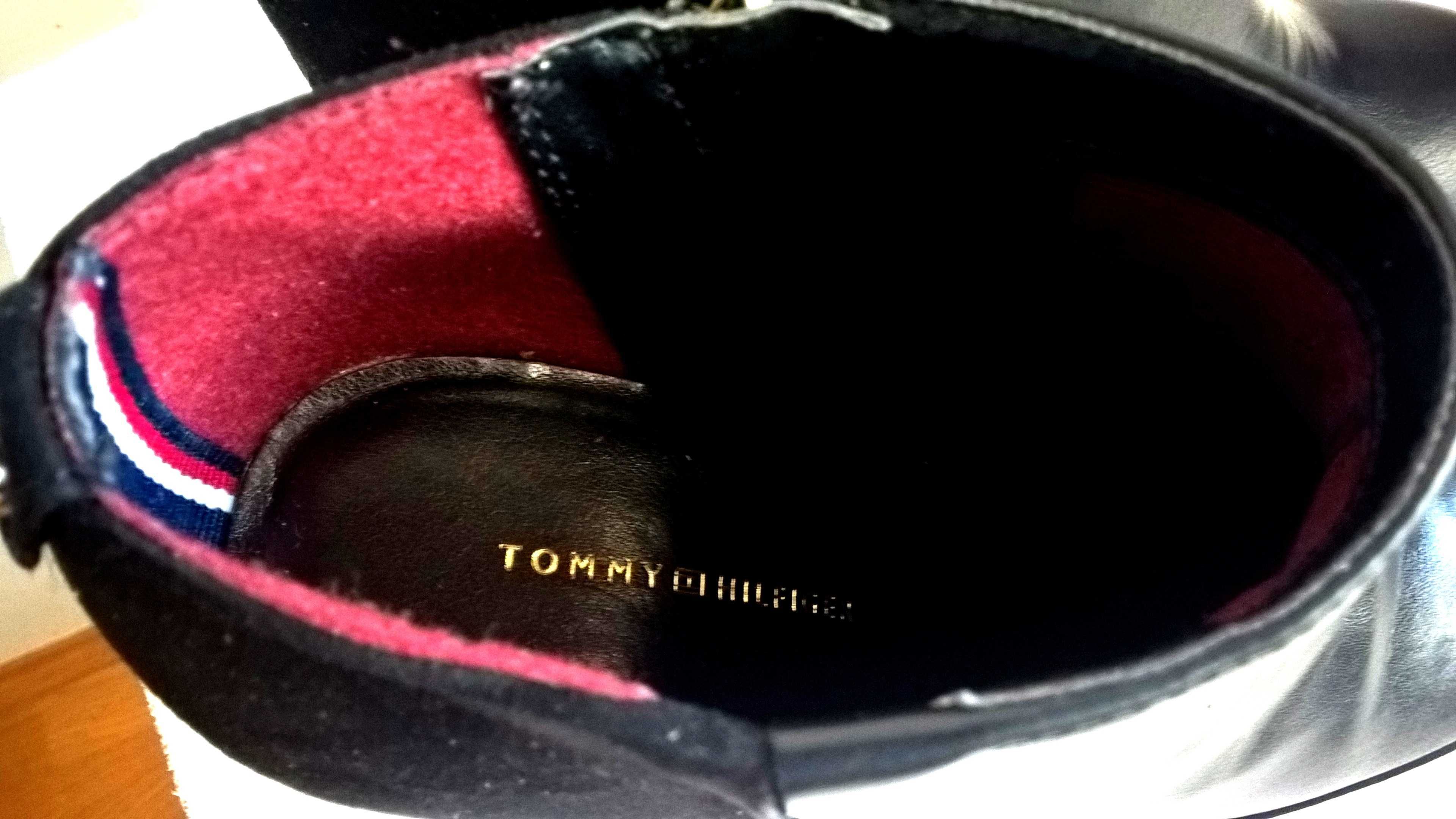 TOMMY HILFIGER super modne botki okazja 99 zł tanio
