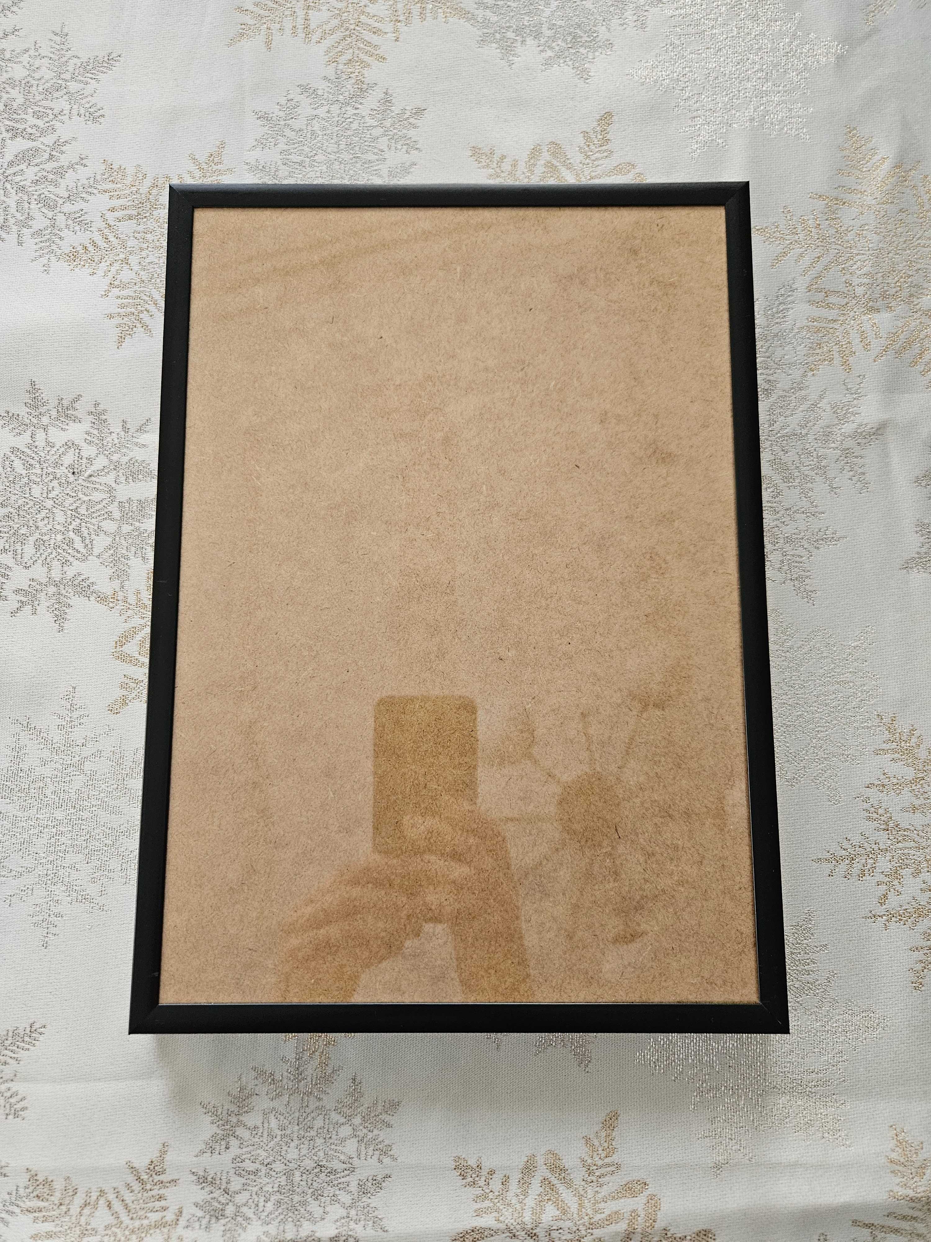 Ramki 21×30 aluminium zlote i czarne