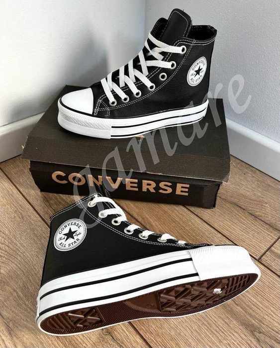 buty converse za kostke czarne conversy damskie NOWE 37 %%%