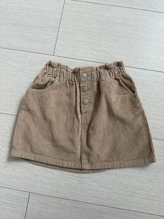 Спідниця Zara вельветова (5-6 років), леопардова