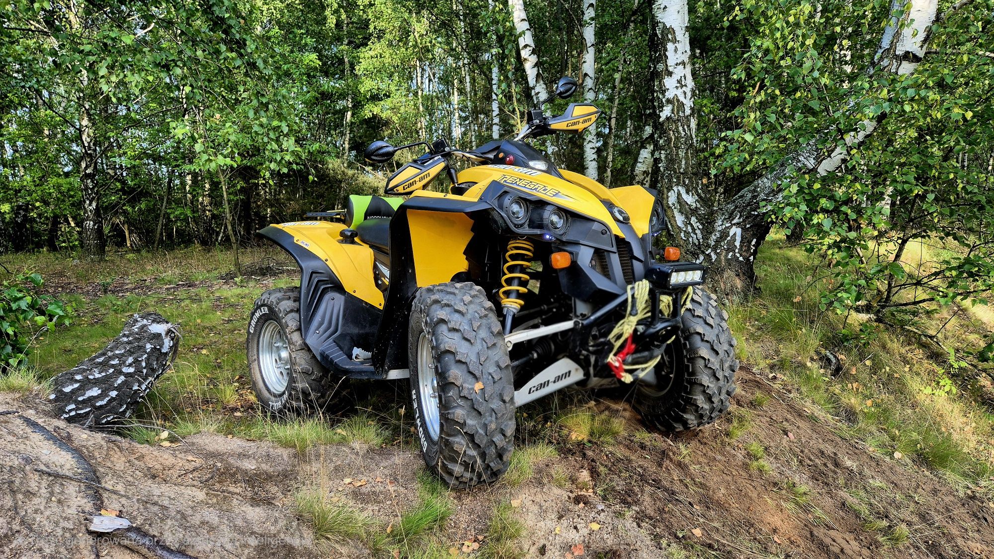 CAN AM Renegade 500 G1 - ZAREJESTROWANY,  2 osobowy