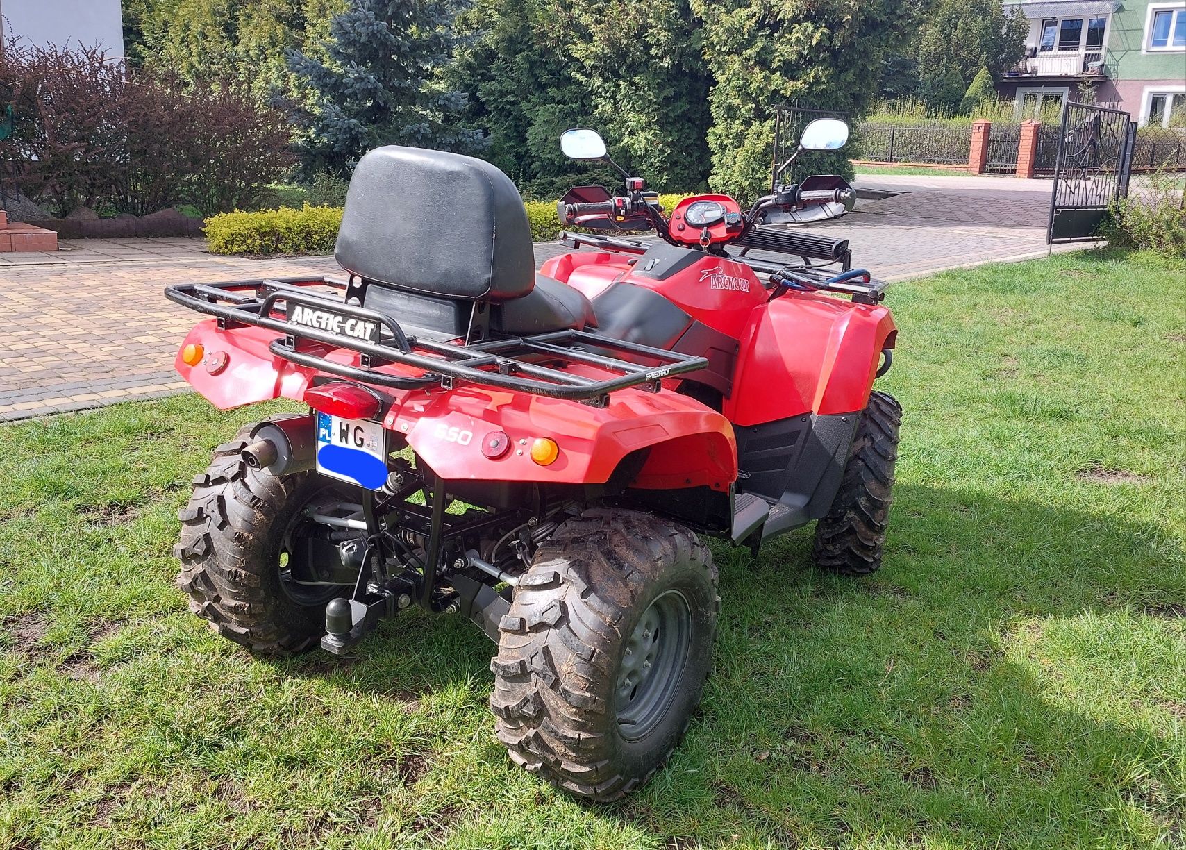 Quad Arctic Cat 650 Long 4x4 zarejestrowany