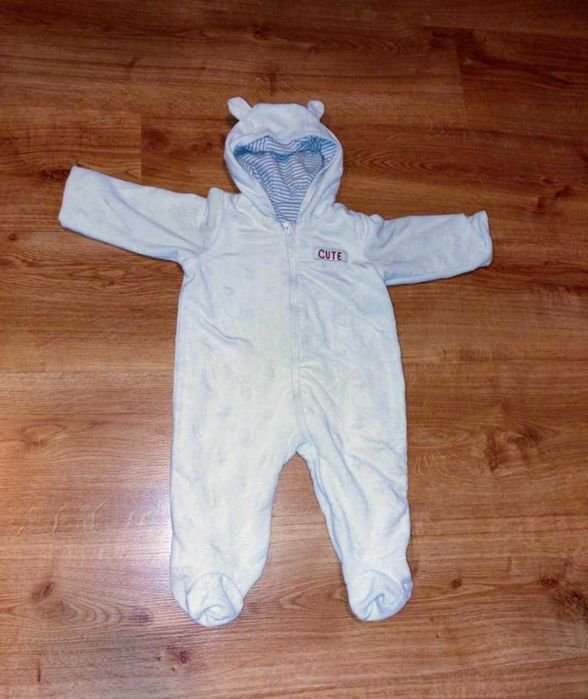 Kombinezon dziecięcy polarowy rozmiar 62-68 jesień wiosna