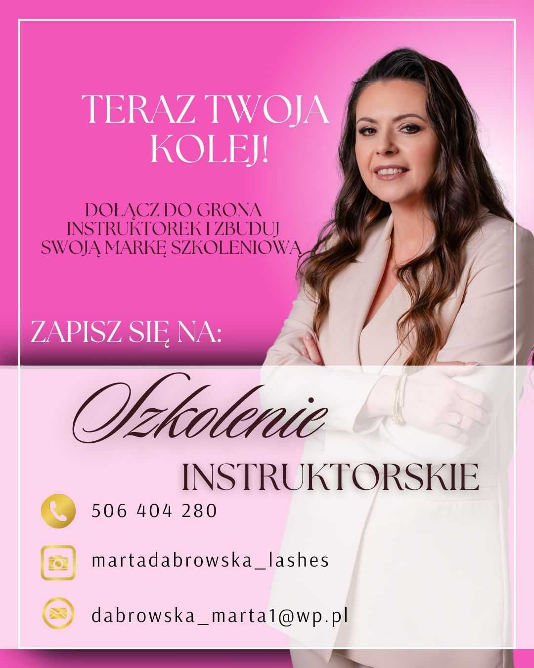 Szkolenie Instruktorskie PRZEDŁUŻANIE RZĘS