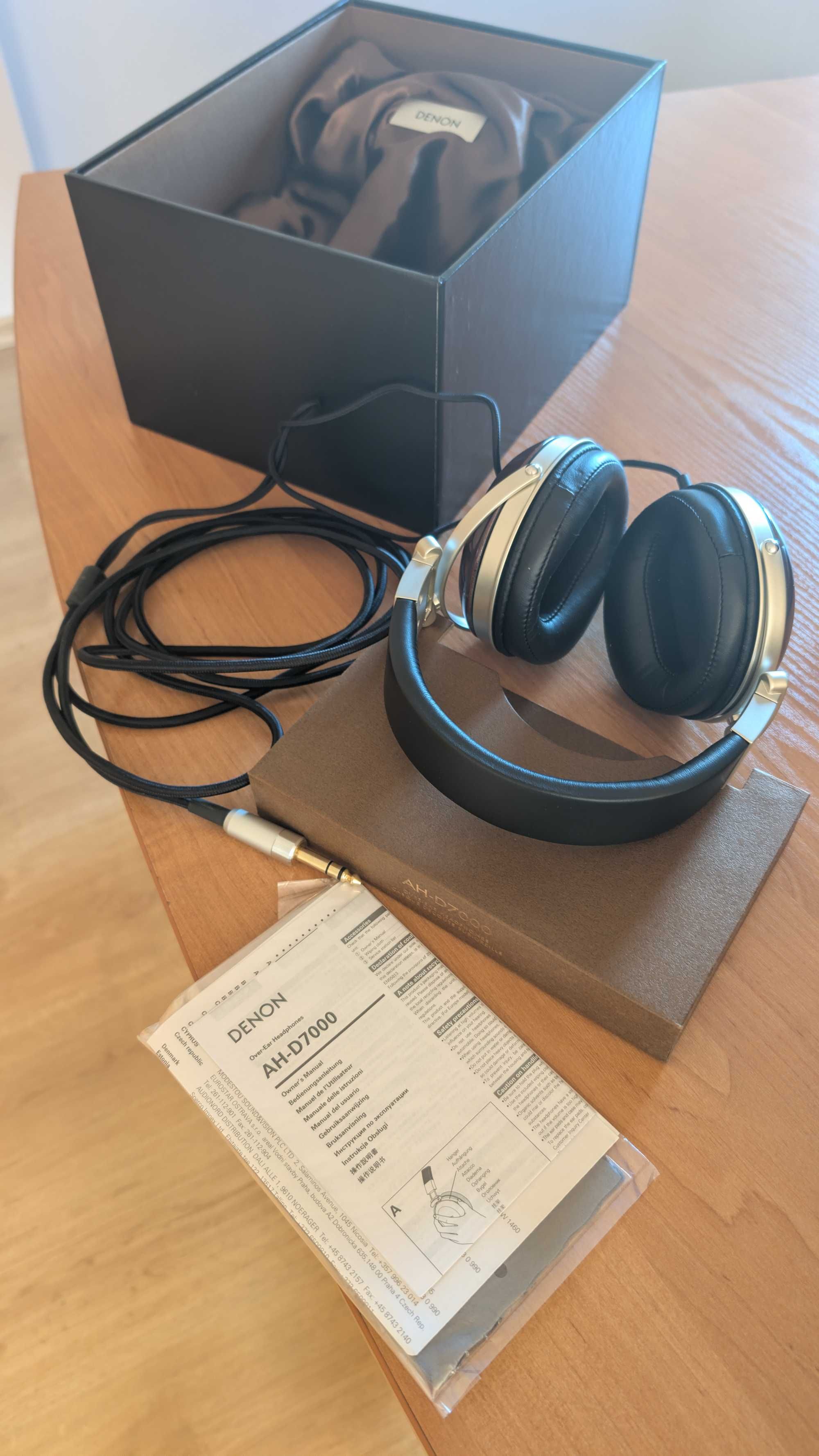 Słuchawki Denon D7000 Biały Kruk Rarytas