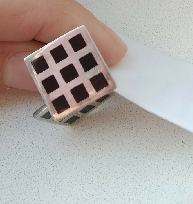 Новые Запонки серебро серебряные подарок