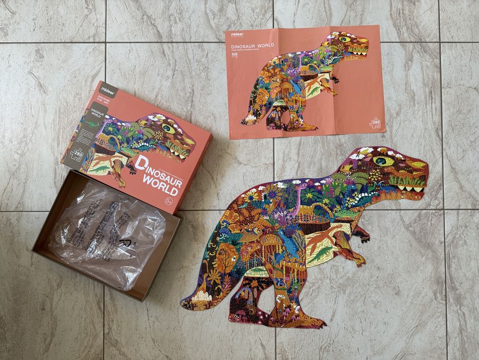 пазл Динозавр Mideer 280 деталей