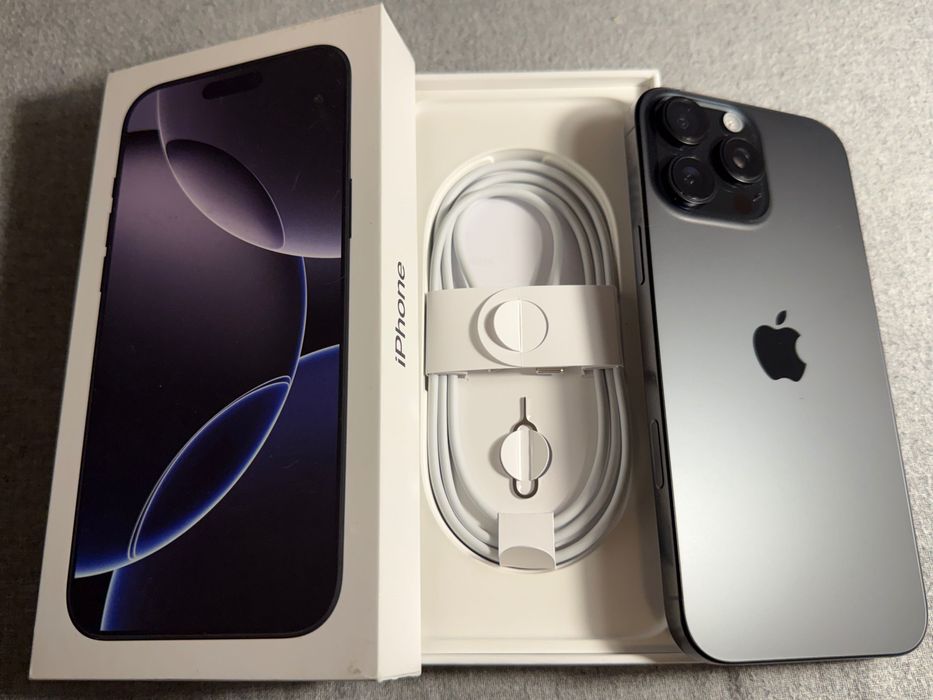 iPhone 16 pro max (como novo - oportunidade)