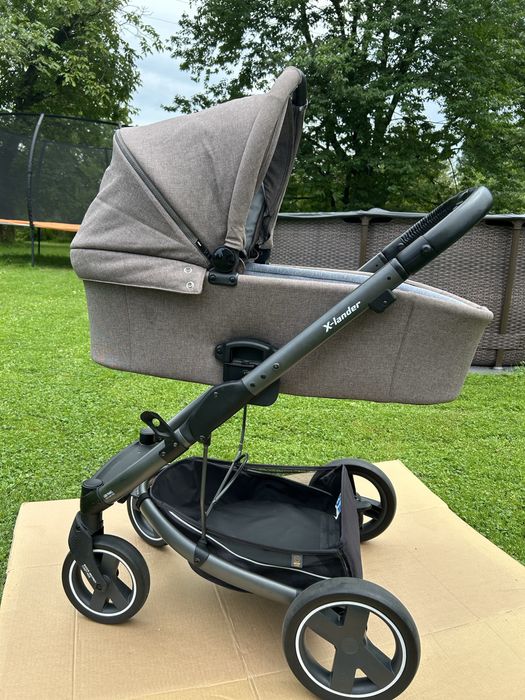 Wózek 3w1 Nowy model x-lander x-cite - fotelik cybex Cloud Z+ Platinum