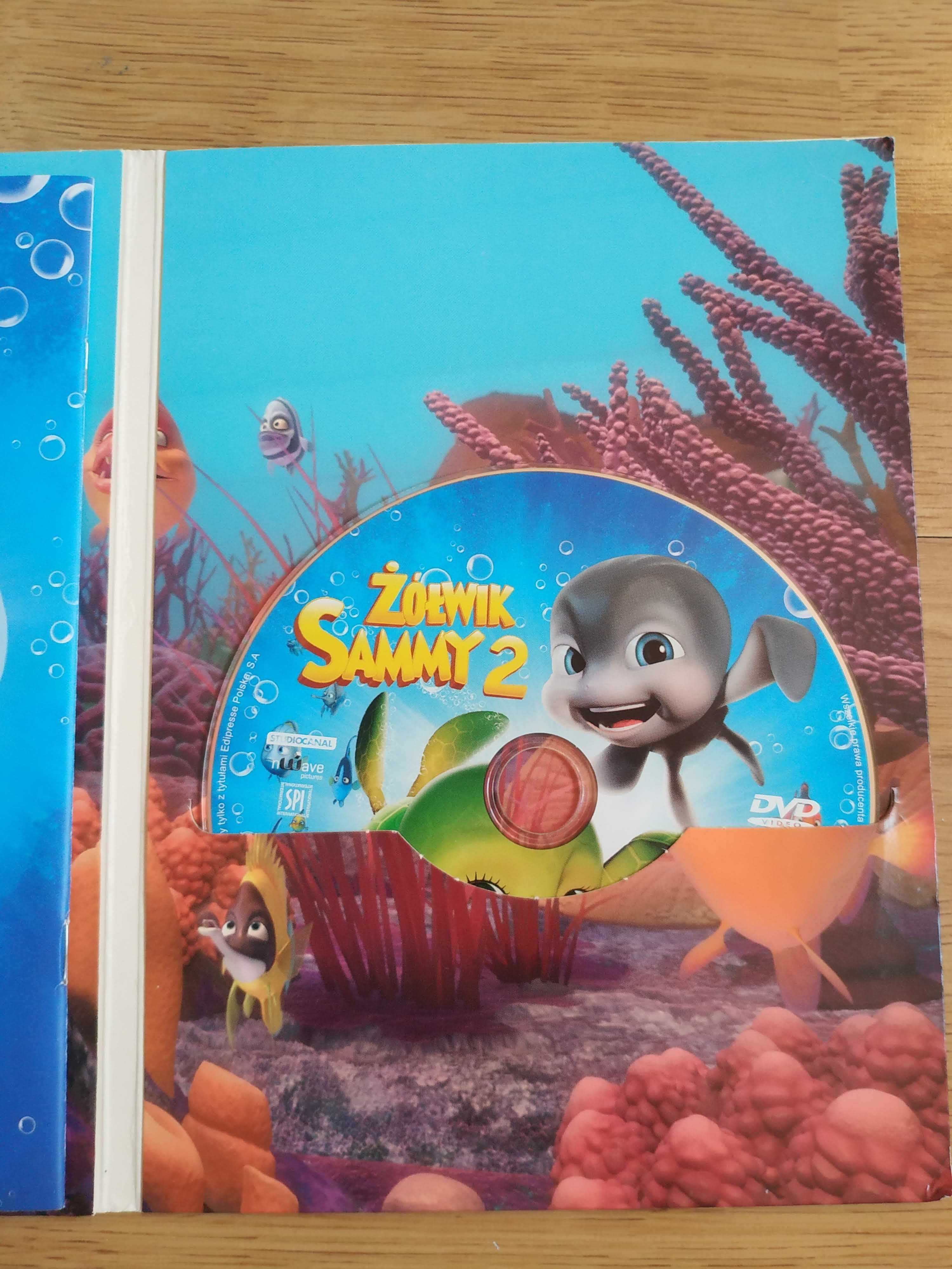Bajki DVD: "Czarodziejska lampa Alladyna", "Żółwik Sammy 2"