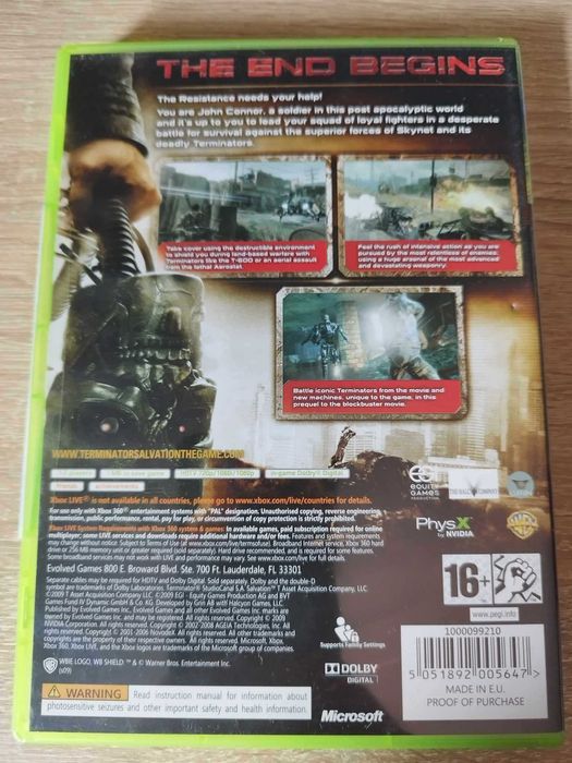 Terminator Salvation Xbox 360
