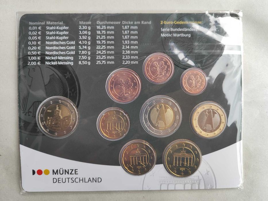 Alemanha set  BNC 2022 (G)