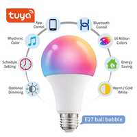 Tuya Smart Light Bulb 15W E27 LED RGB лампочка