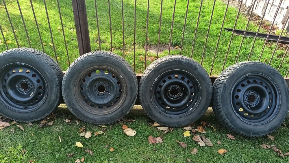 Felgi Opony  peugeot 207 zima