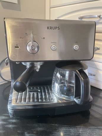 Ekspres do kawy dwufunkcyjny KRUPS (cisnieniowy i przelewowy)