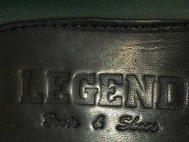 Sapato homem pele azul marca Legend