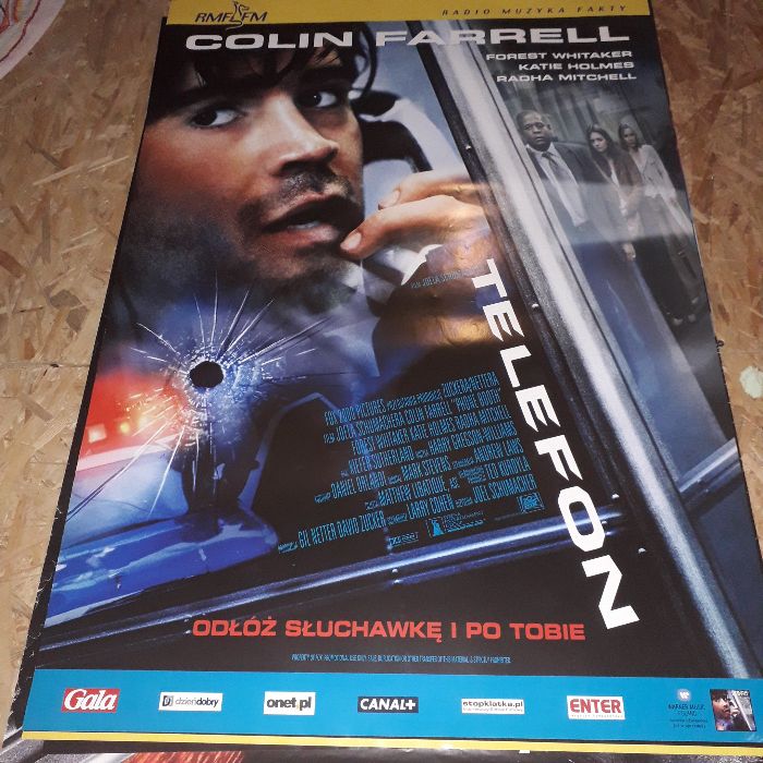 Plakat Filmowy Telefon kinowy plakat, UNIKAT colin farrel