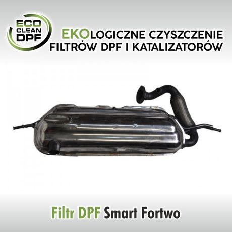 Smart Fortwo - Filtr cząstek stałych DPF, katalizator
