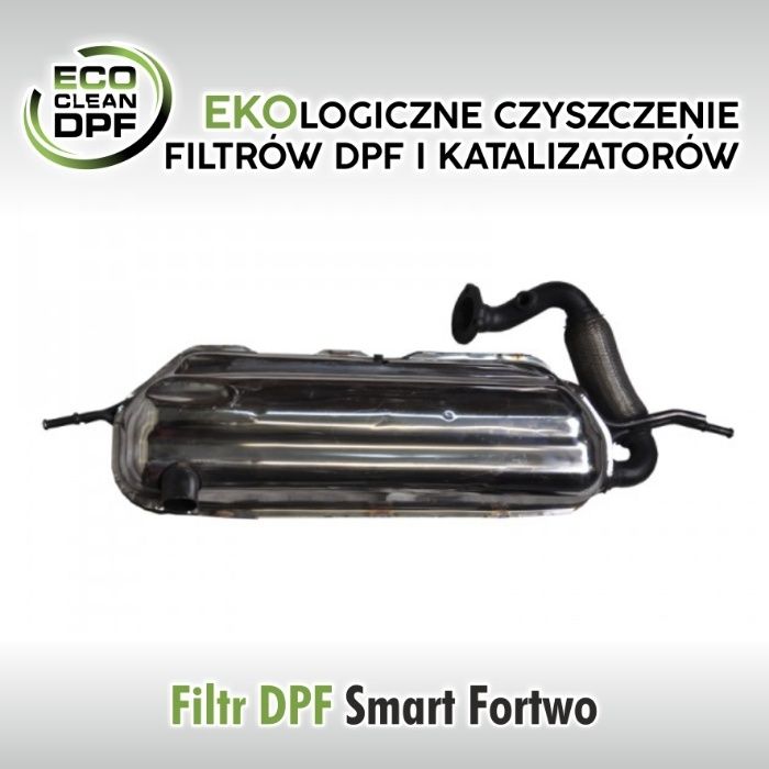 Smart Fortwo - Filtr cząstek stałych DPF, katalizator