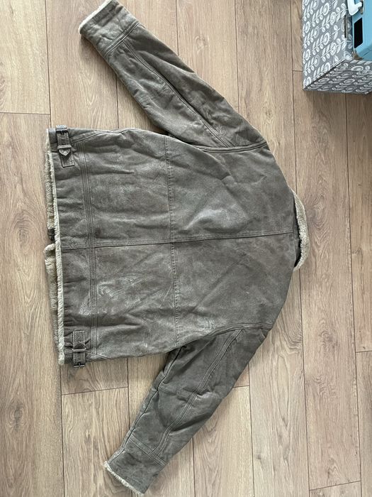 Zimowa kurtka pilotka z kożuchem Le frog