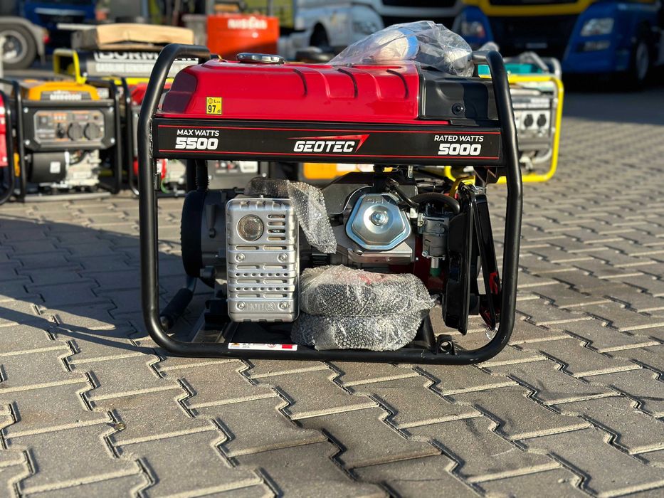 Бензиновий генератор GEOTEC GTG-6000 (5.0-5.5 кВт)