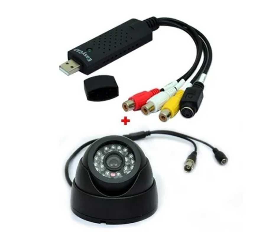 Placa de captura de Video USB para RCA / S-Video - Easycap
