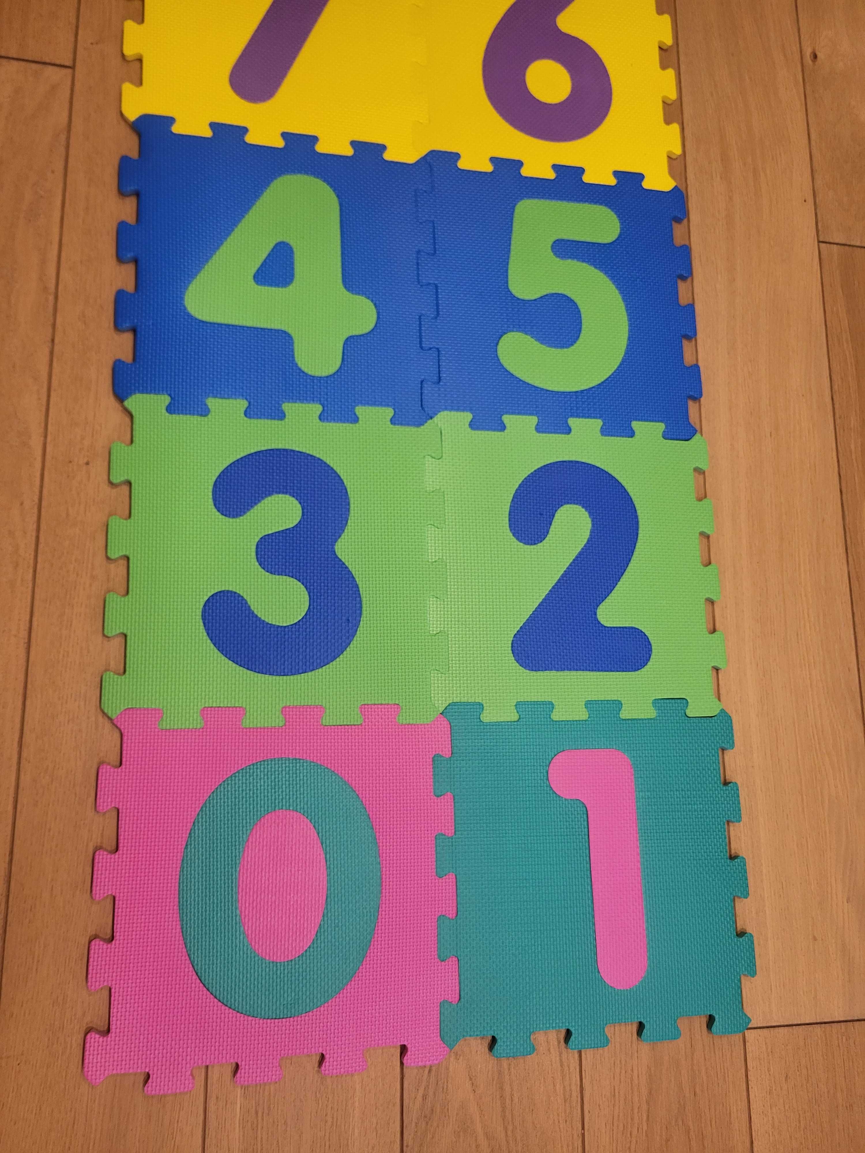 Mata piankowa puzzle cyfry