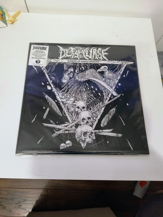 DEFY THE CURSE - Horrors Of Human Sacrifice LP (Transparent Red/Black