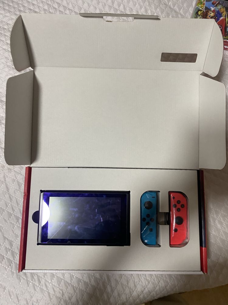 Nintendo switch com kit completo