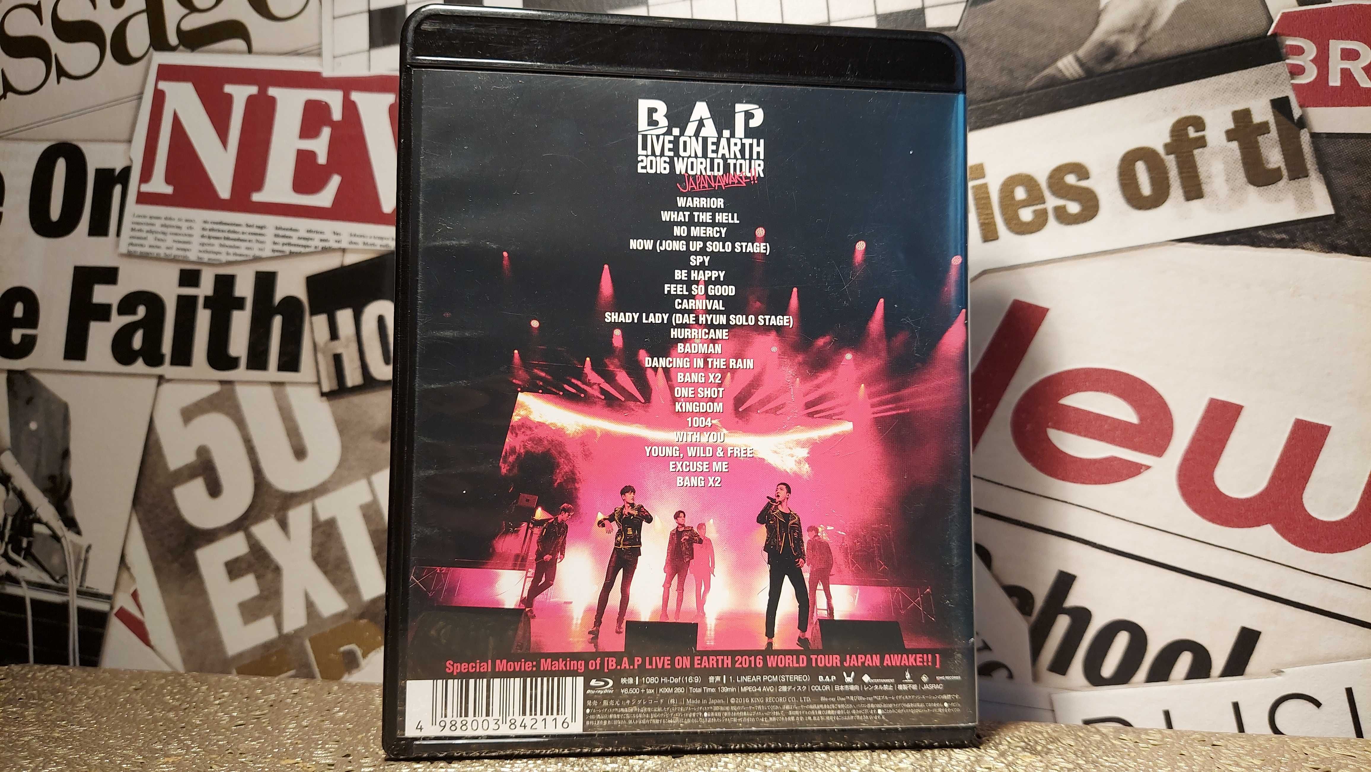 B.A.P. - Live On Earth 2016 World Tour Koncert na płycie Blu-ray