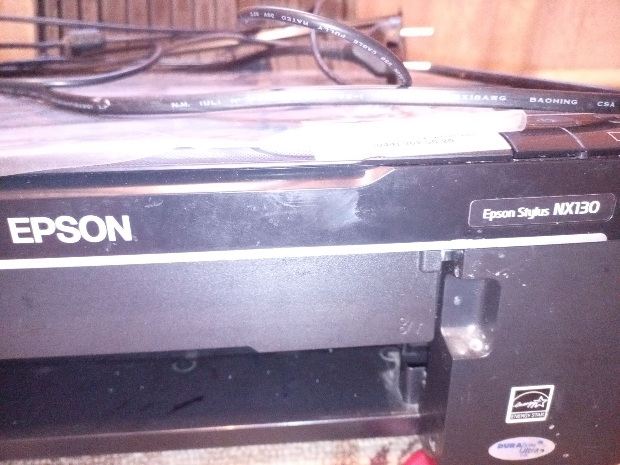 Принтер Epson nx 130 на запчасти или восстановление принтер.