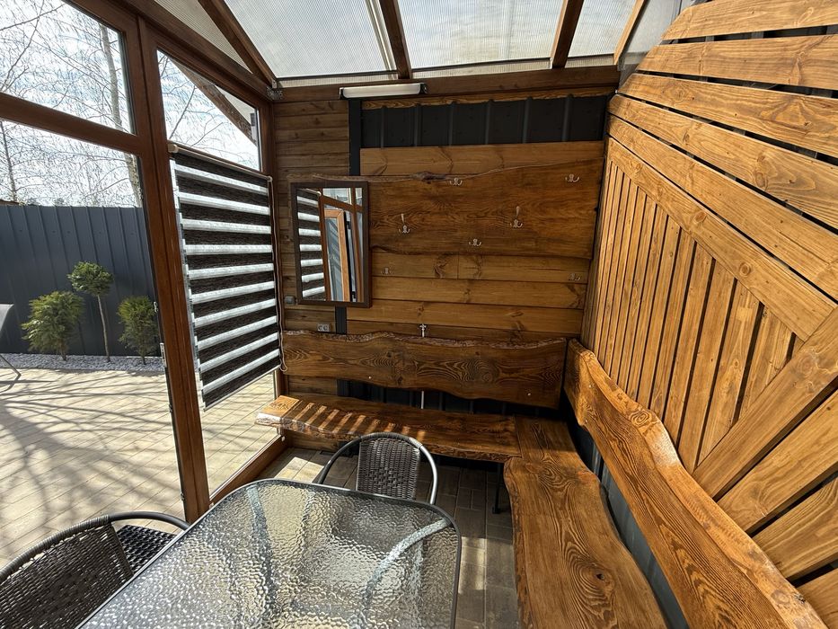 Чан  , баня на дровах , апартаменти, альтанки.