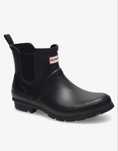 HUNTER Czarne kalosze HFW-001 BLACK Rozmiar: 42
