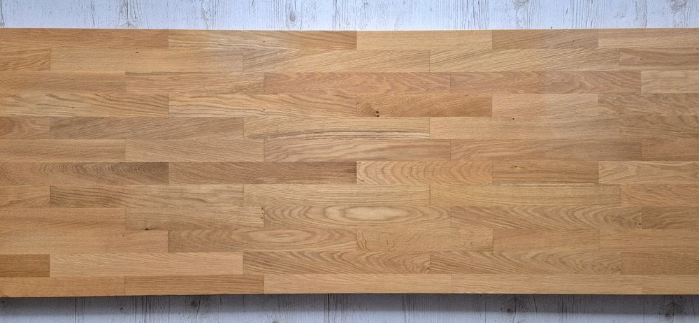 Blat kuchenny dąb fornir, 222,6x63,5x3.8 cm IKEA KARLBY