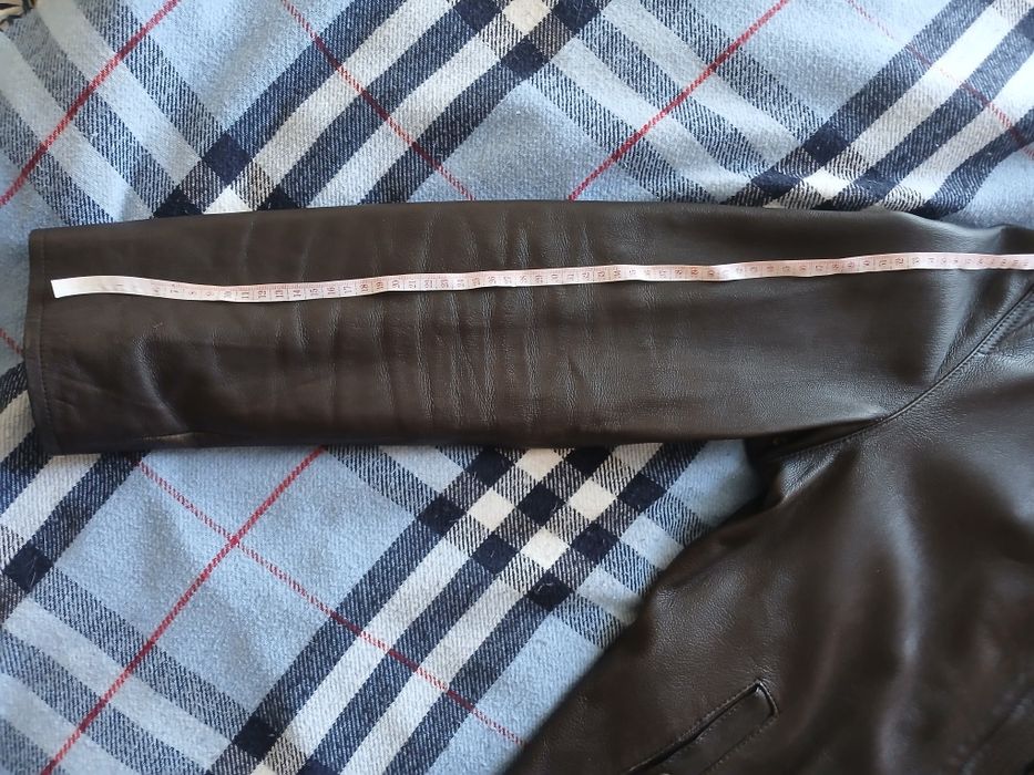 Шкіряна куртка Massimo Dutti, розмір по бірці XL