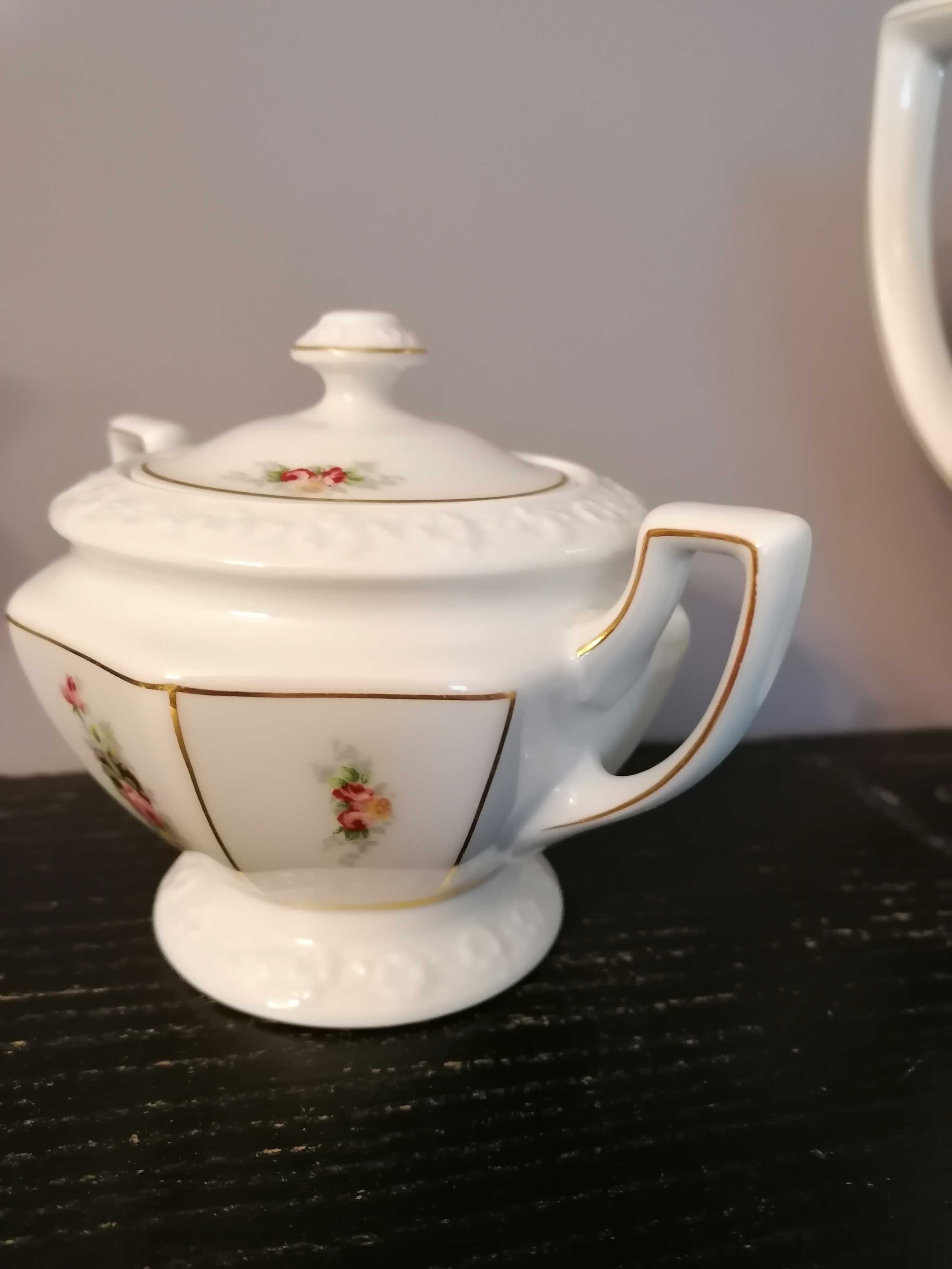 Rosenthal Biała Maria - dzbanek, cukiernica.