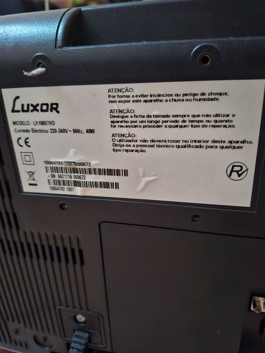 Televisão Luxor LX16857HD