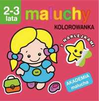 Akademia malucha. Maluchy. Kolorowanka - praca zbiorowa