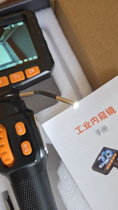 Эндоскоп (ендоскоп) поворотный 360град C-50 4,3" IPS 1080P 3,9мм 1метр