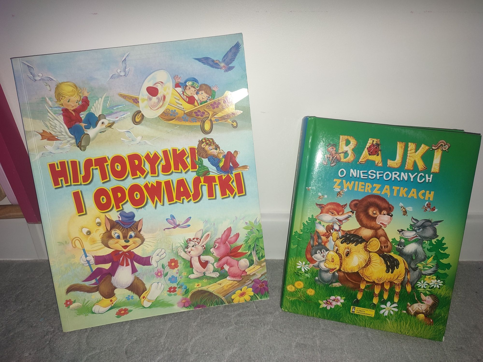 Pięknie ilustrowane książki dla dzieci historyjki i opowiastki bajki o