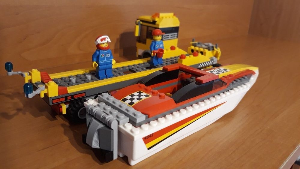 Lego City 4643 Transporter Motorówek