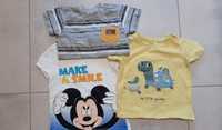 Koszulki / T-shirty chłopięce Disney Baby, Cool Club rozmiar 86 i 92