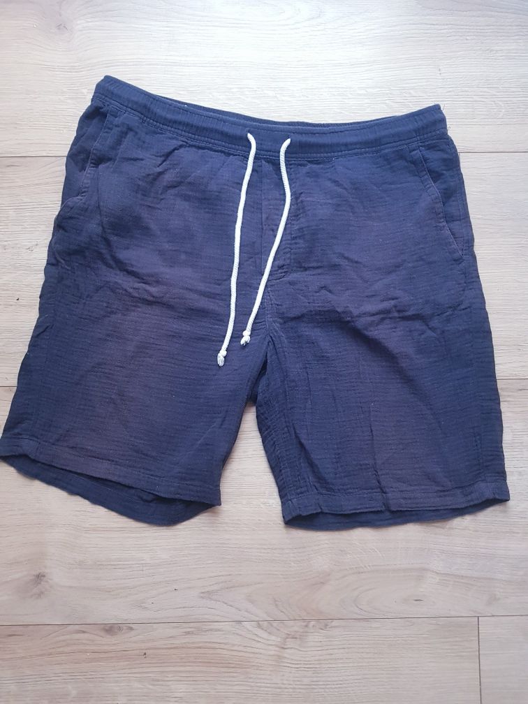 Bawełniane spodenki szorty meskie marki Zara rozmiar XL.