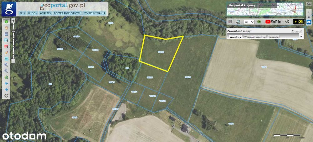 Działka na sprzedaż 13km od Świeradowa Zdroju 5300m2 cena 199000zł