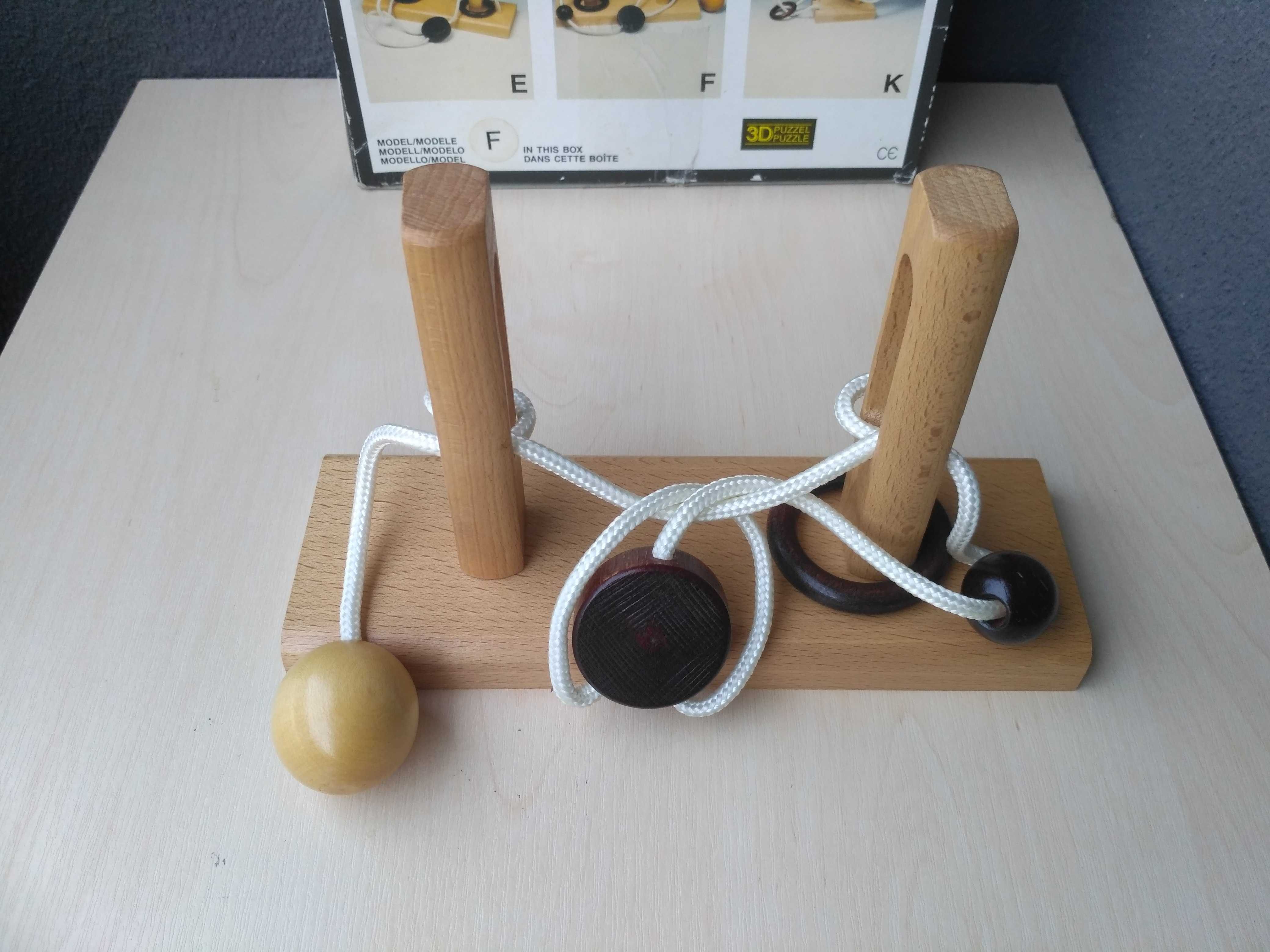 Drewniane puzzle 3D wersja F