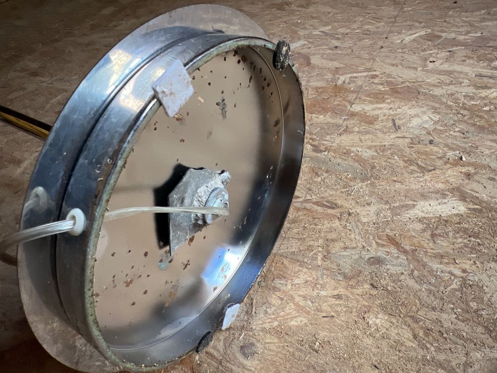 Lampa podłogowa z kryształami
