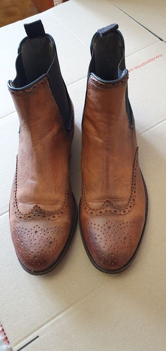 чоловічі шкіряні челсі Hudson London розмір 41