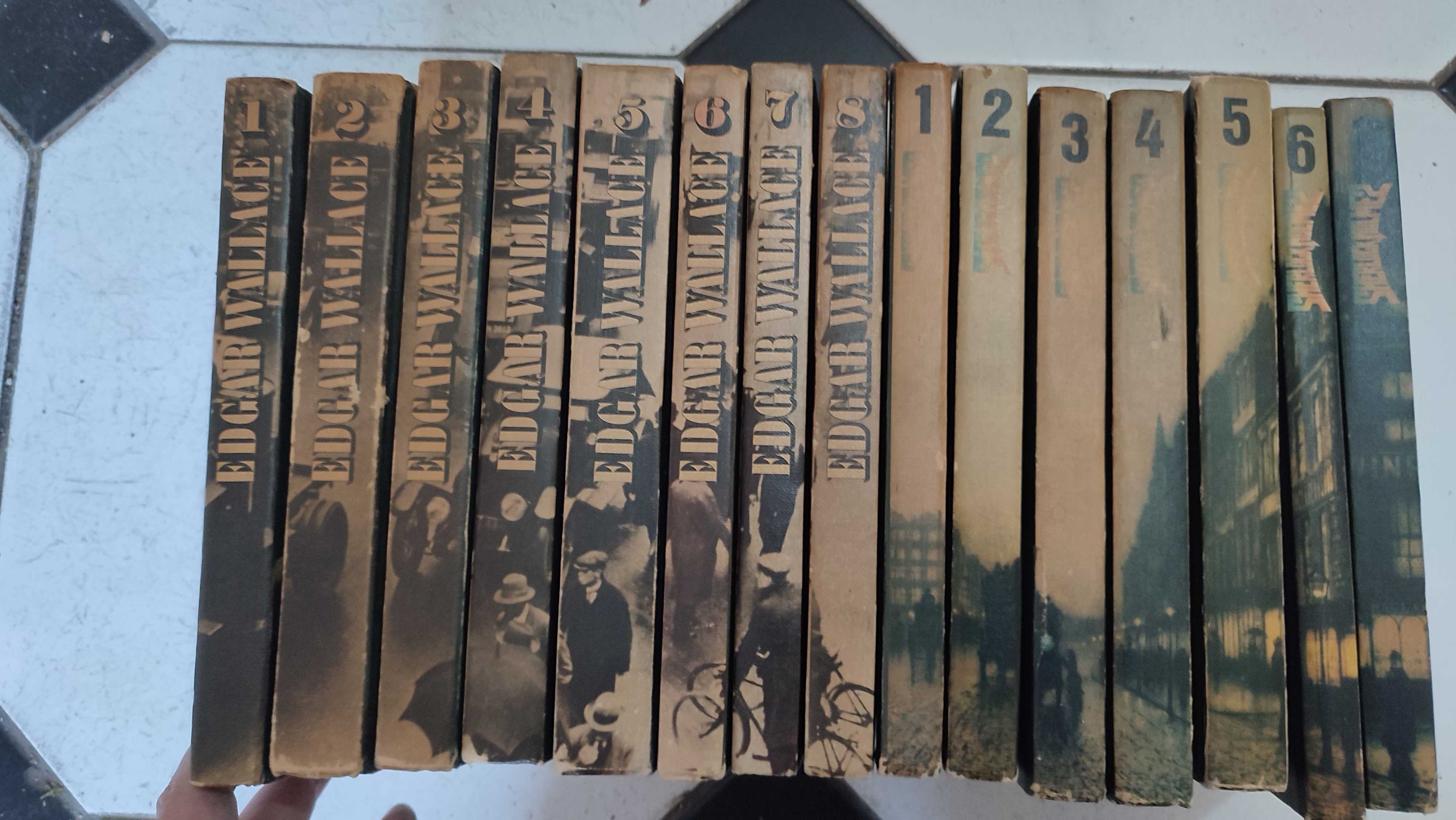 Lote 15 Livros Policiais: Sherlock Homes e Edgar Wallace