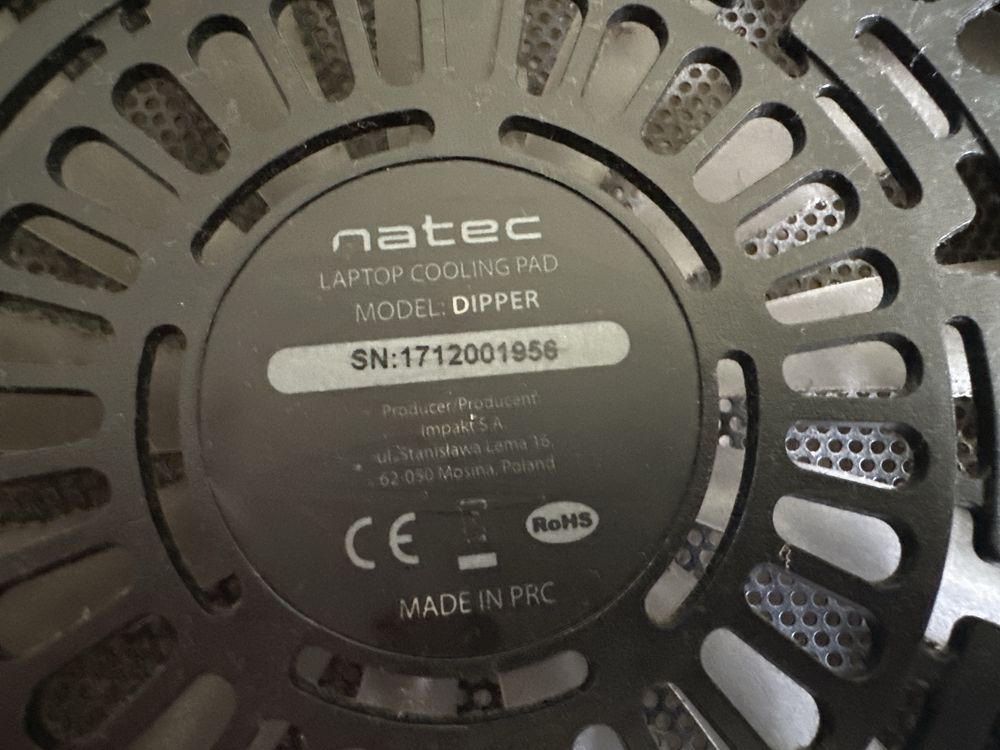 Podkładka chłodząca do laptopa Natec 15,6”