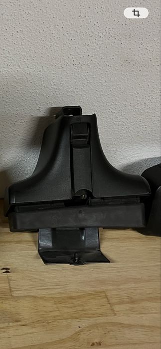 Apoios e pés Thule para barras tejadilho Audi A1